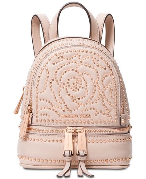 MICHAEL Michael Kors Rhea Mini Zip Studded Convertible 